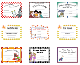FREE Award Certificate Template Library