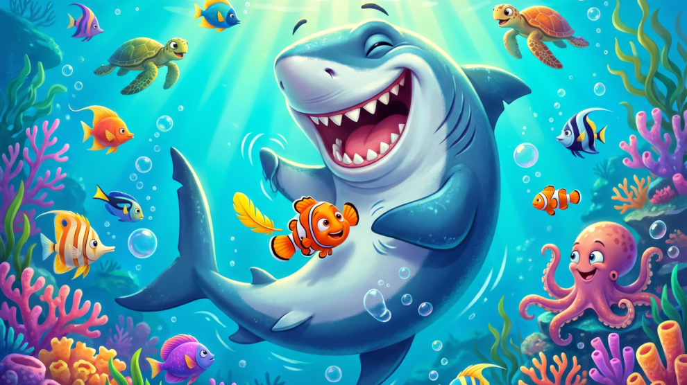 are sharks ticklish