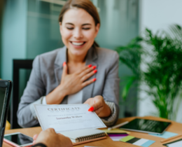 award certificate motivation