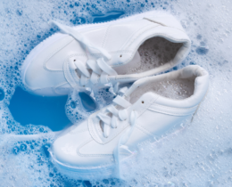 how to clean white shoes