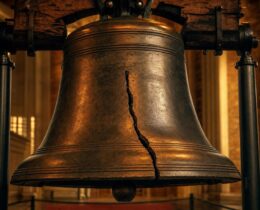 Why did the Liberty Bell crack?