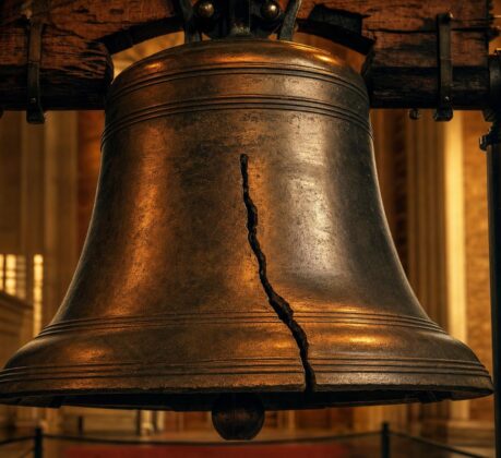 Why did the Liberty Bell crack?